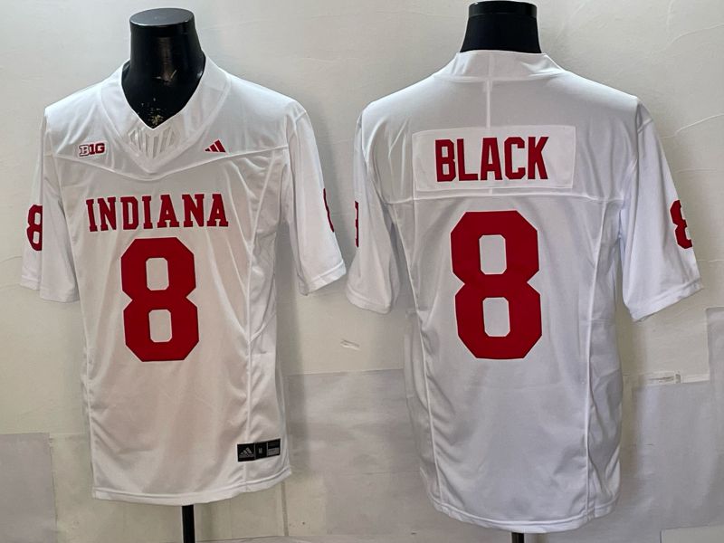 Men 2026 Ohio State Buckeyes #8 Black White 3th generations Limited NCAA Jersey 05